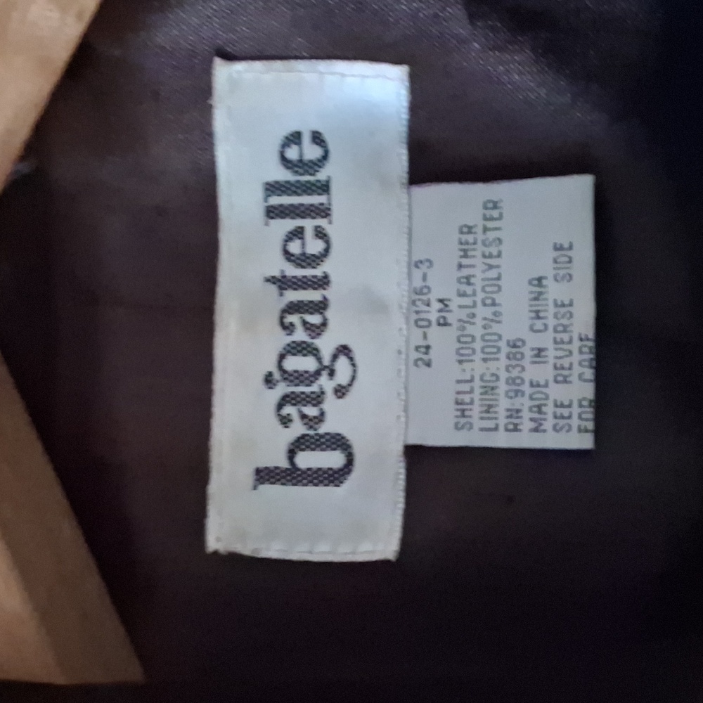Dark Brown Suede Blazer Jacket - Picture 2 of 3